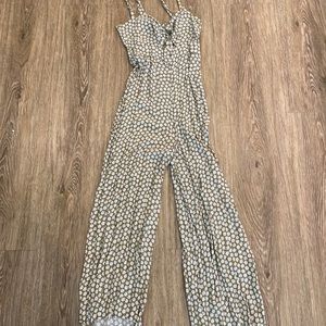 Madewell Plumeria Cutout Jumpsuit in Mini Daisy